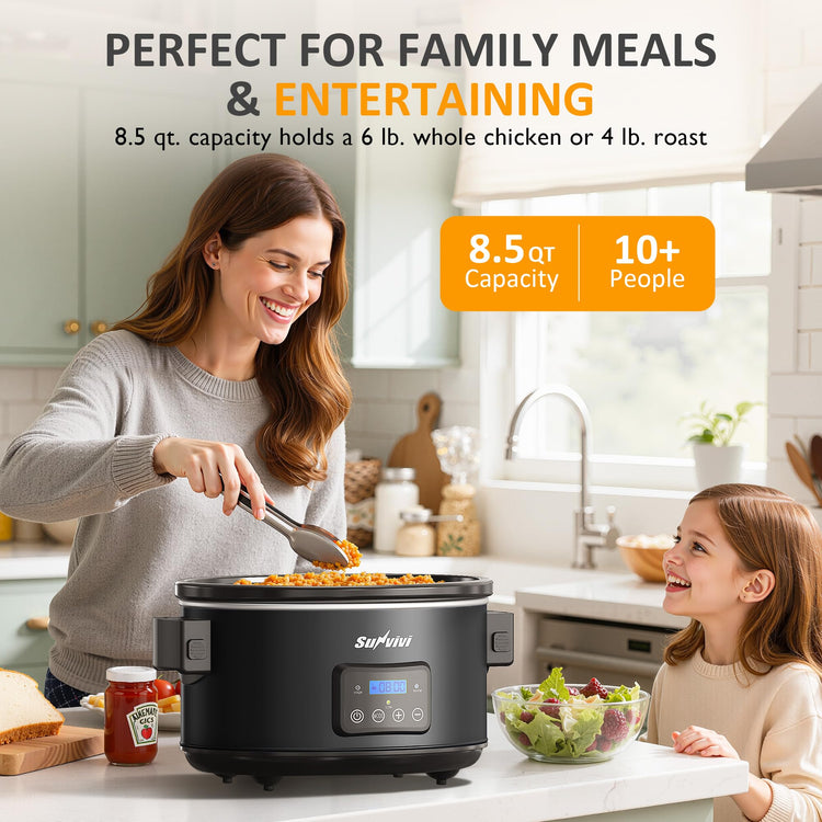 8.5 Quart Programmable Slow Cooker