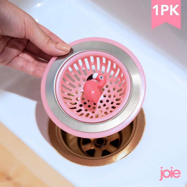 Flamingo Kitchen Sink Strainer Basket Garbage Disposal Drain Cover