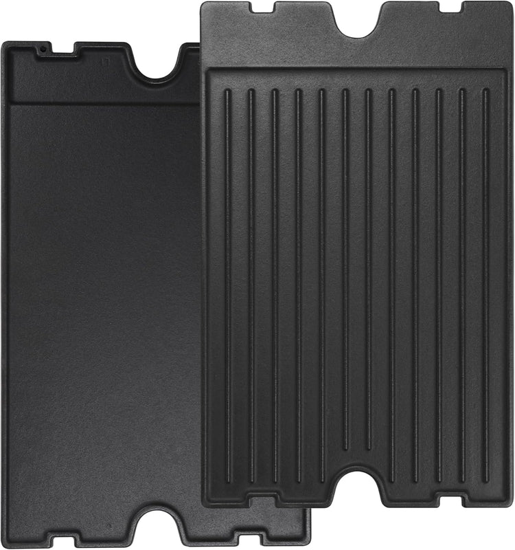 2-in-1 Reversible 19.25” x 11.75” Pre-Seasoned Cast Iron Cooking Griddle for Regal/Imperial Models Grill 11239, Flat Griddle Top Plate for Gas Stove/Charcoal/Electric/Propane/Gas Grill - Nestoria
