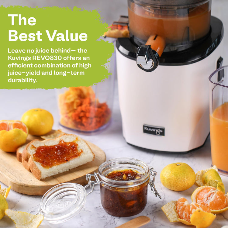 Whole Slow Juicer REVO830SWP Cold Press Masticating Juicer Machine