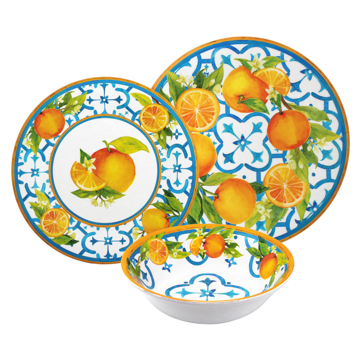 Luxury Melamine 18 Piece Dinnerwear Set