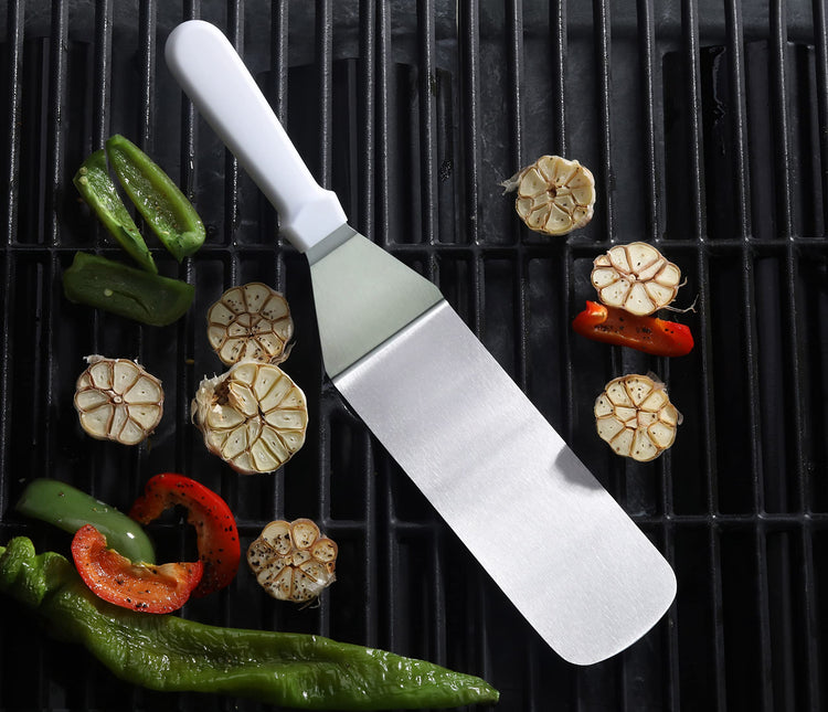 Commercial Grade Plastic Handle Flexible Grill Turner