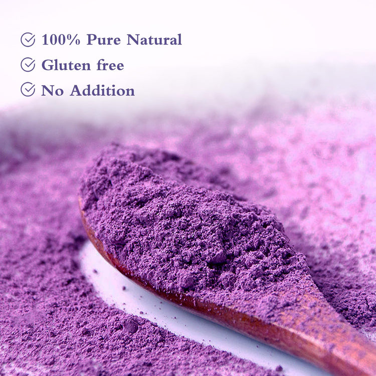 Purple Sweet Potato Powder 8 Oz (8 Ounce)