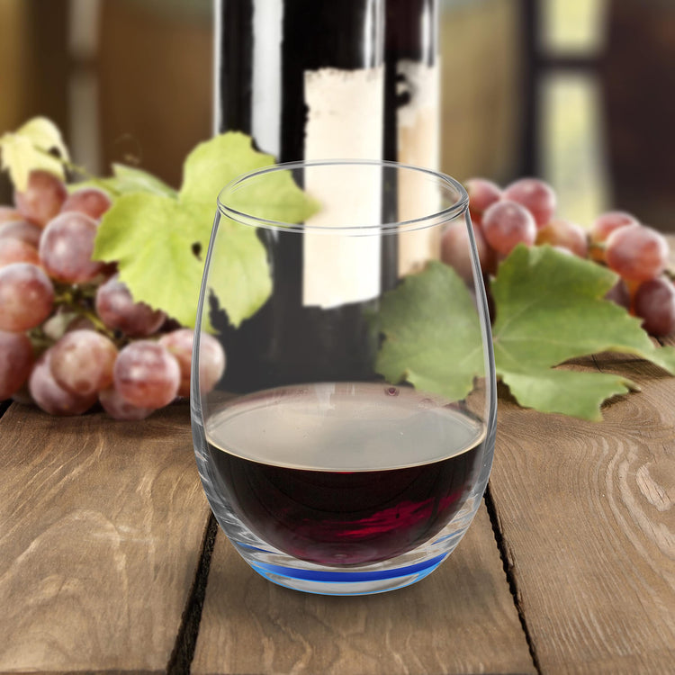 Stemless Wine Glasses by ARC 5.5 oz. Set of 12 (12 Count)