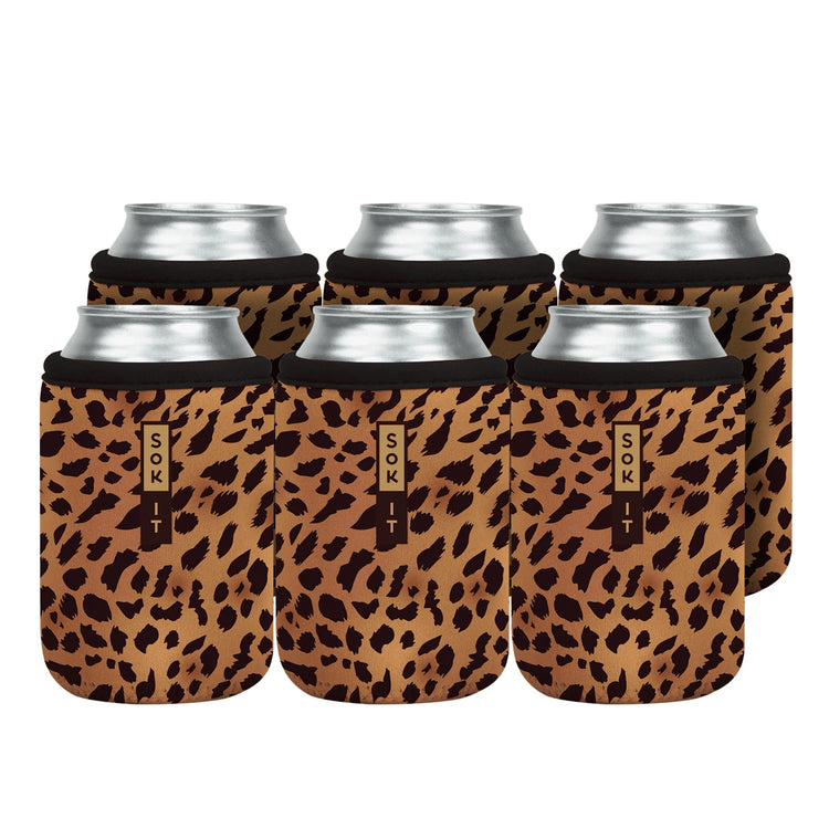 CanSok 6 Pack Sleeve for Beer & Soda Insulated Neoprene Cover