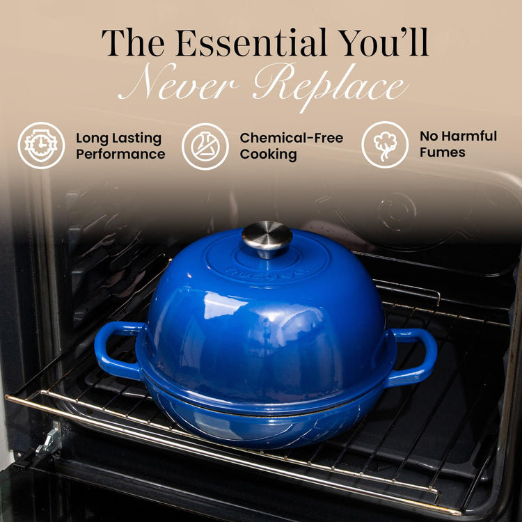 Enamelled Cast Iron Dutch Oven Pot