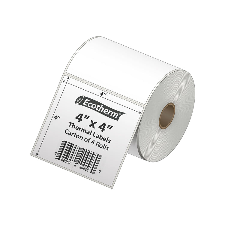 4" x 4" Thermal Labels (1508 Count)