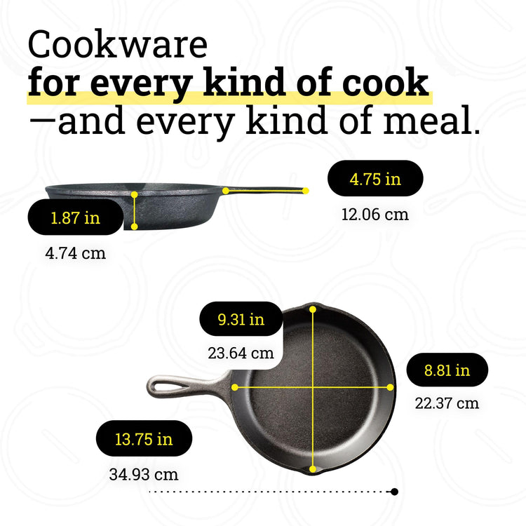 Pre Seasoned Cast Iron Skillet
