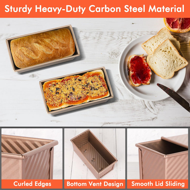 Pullman Loaf Pan with Lid (2 Count)