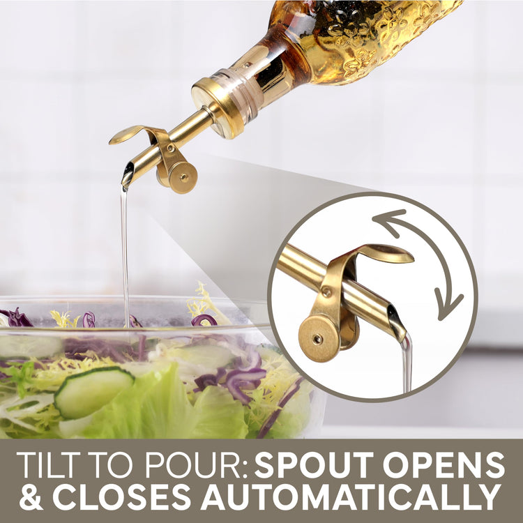 Glass Olive Oil Bottle Dispenser