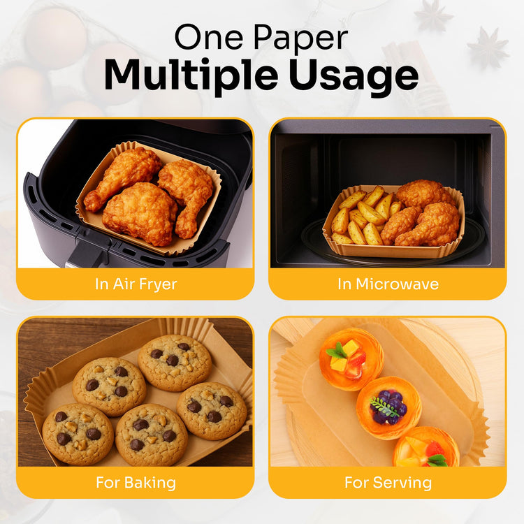Air Fryer Paper Liners (125 Count)