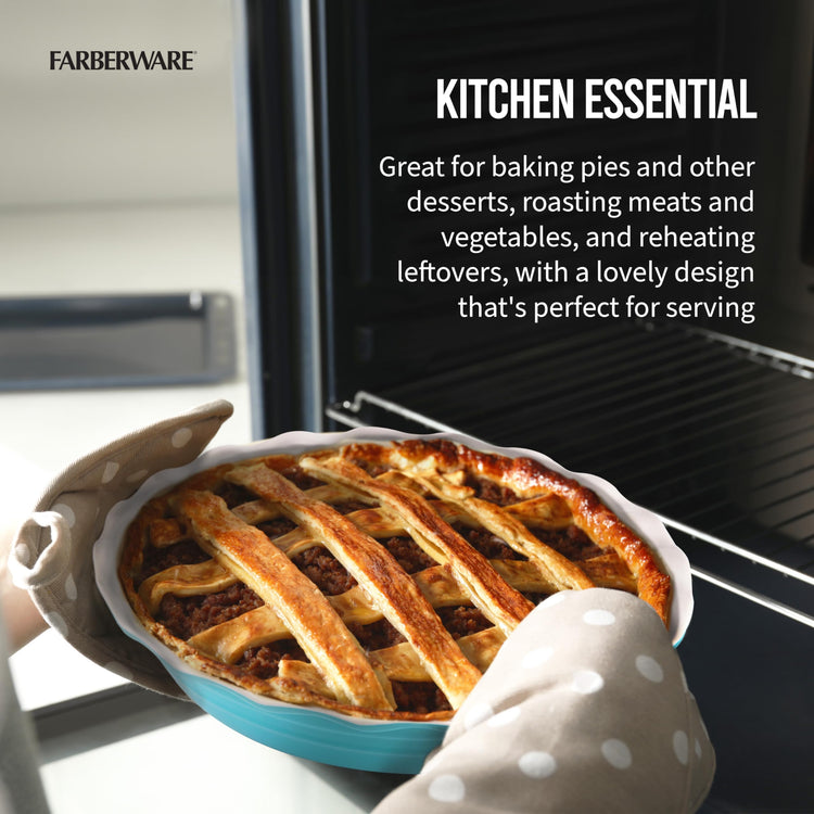 Bakers Advantage 10 Inch Ceramic Pie Dish