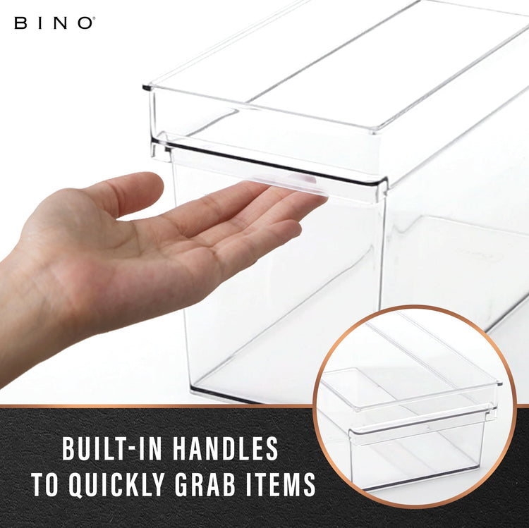 Plastic Storage Bins (2 Count)