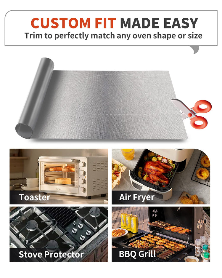 3 Pack Oven Liners for Bottom of Oven (3 Count)