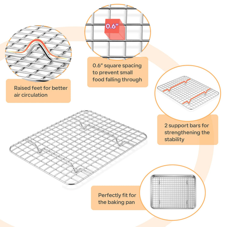 Cookie Sheets with Cooling Racks (2 Count)