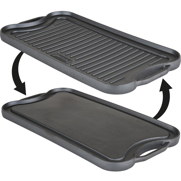 Griddle 20 Inch Reversible Cast Iron Grill Pan