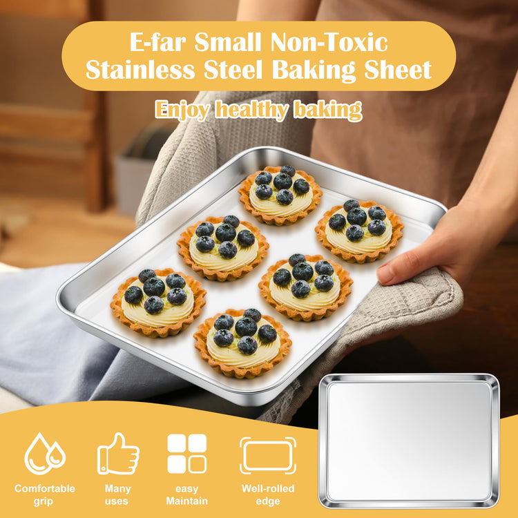 10.5” x8.3” Baking Sheet Set of 2 (2 Count)