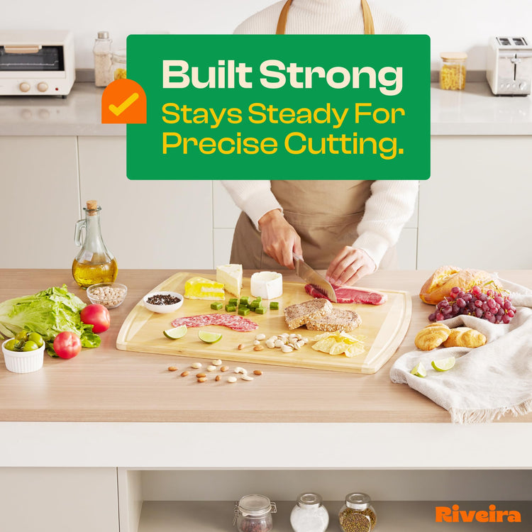 Two Tone Bamboo Wood Cutting Board