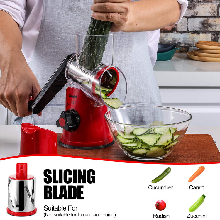 Rotary Cheese Grater Hand Crank
