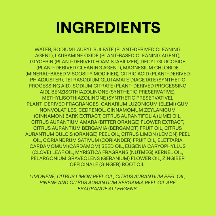 Dish Soap Fresh Lime & Ginger Scent 1 count Dishwashing Soap Dish Detergent Liquid Soap 19 oz (19 Fl Oz)