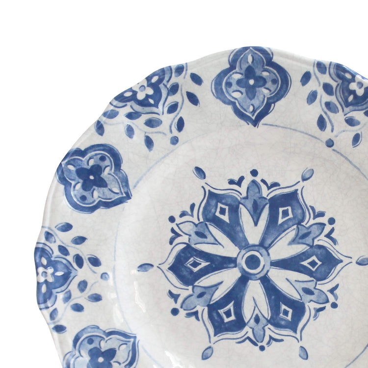18 Piece Luxury Melamine Dinnerware Set