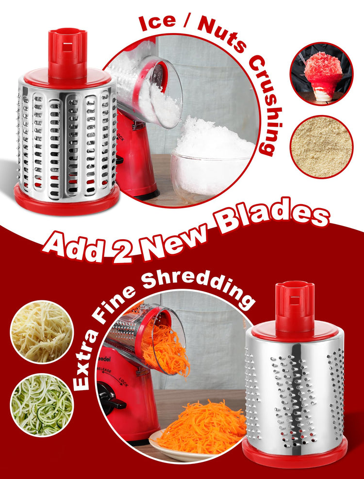 Rotary Cheese Grater Hand Crank