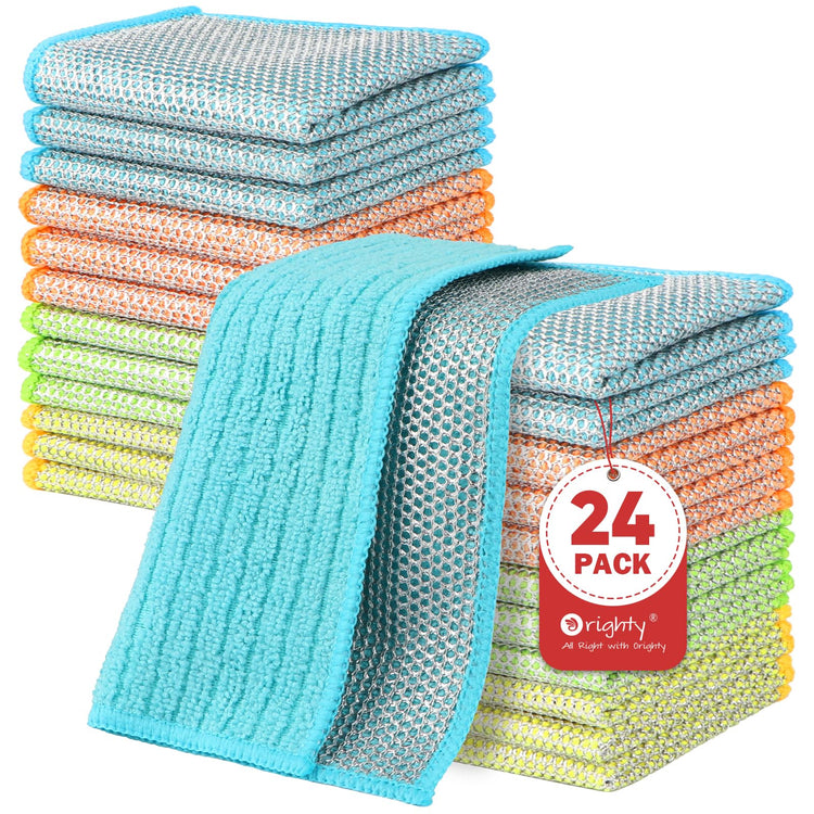 Dish Cloths 24 Pack Double (24 Count)