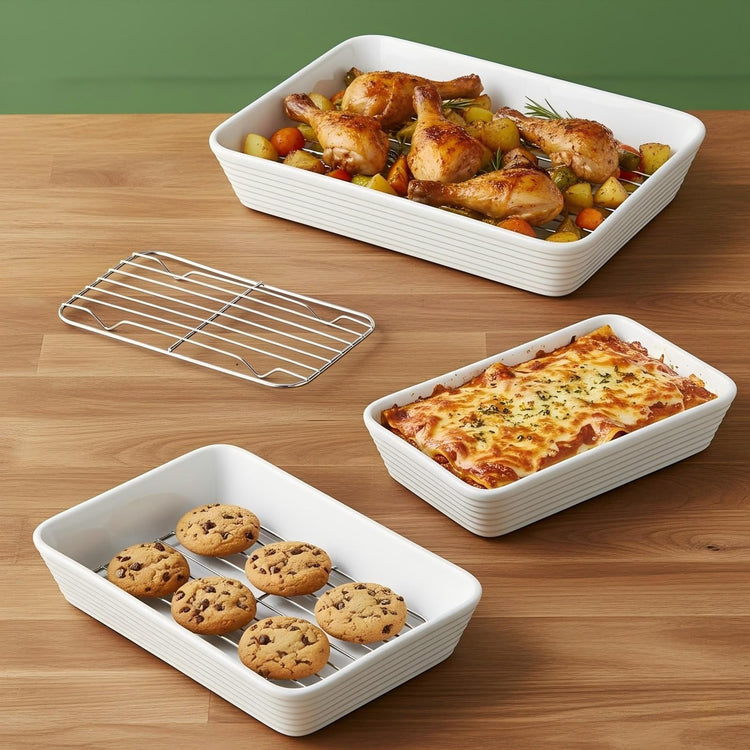 Baking Dishes for Oven (3 Count)