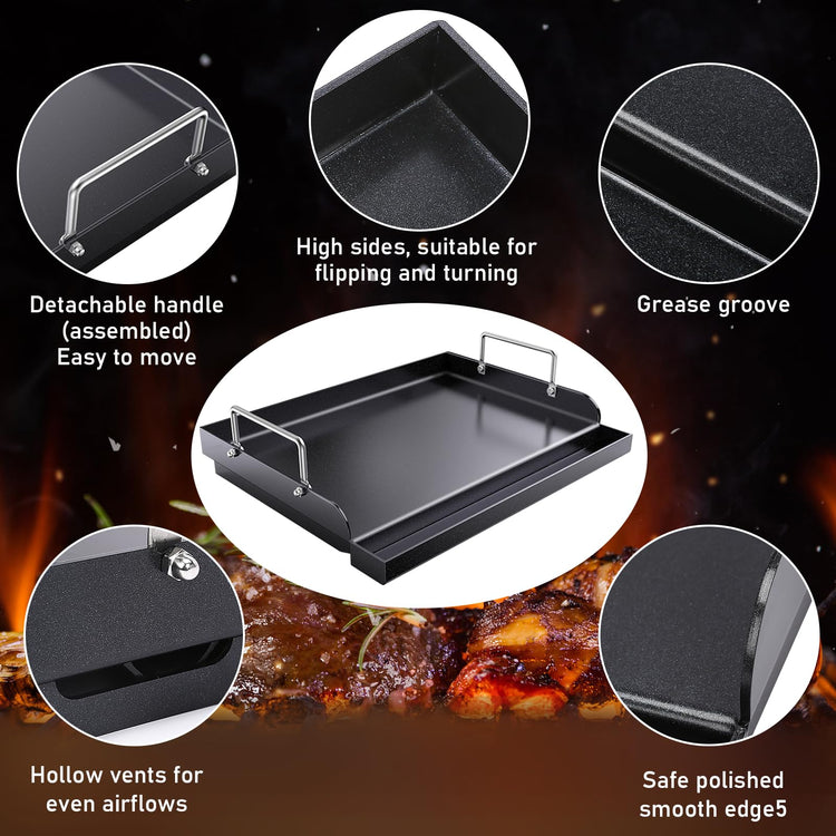 Cast Iron Griddle for Gas Grill
