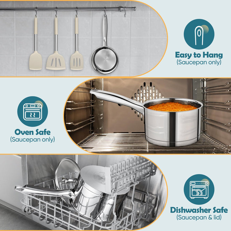 3 Qt Saucepan with Lid