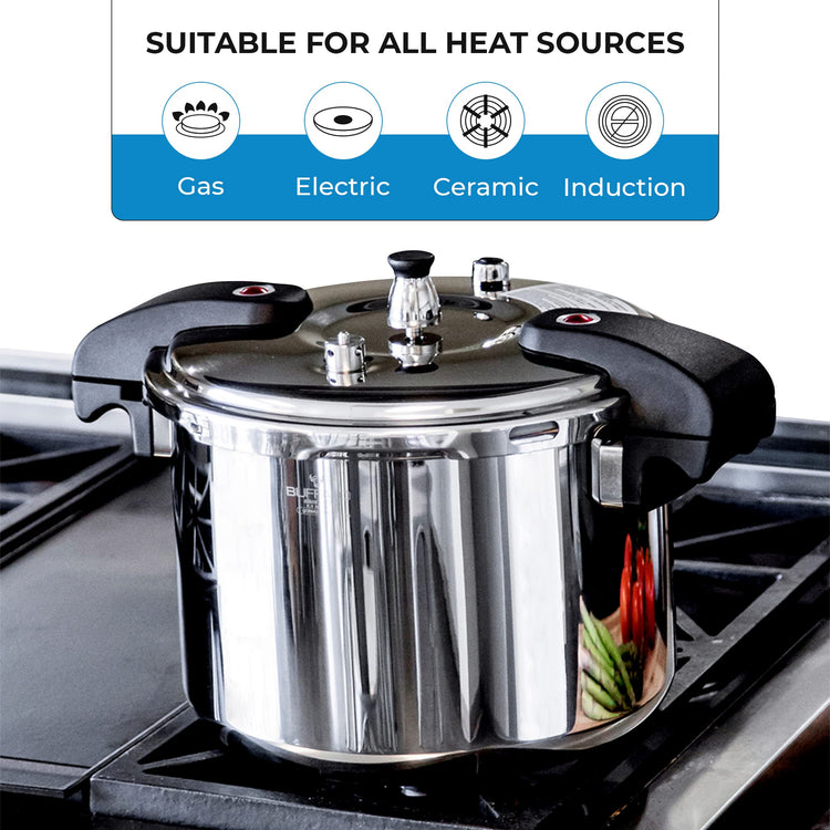 12 Quart Pressure Cooker Stainless Steel