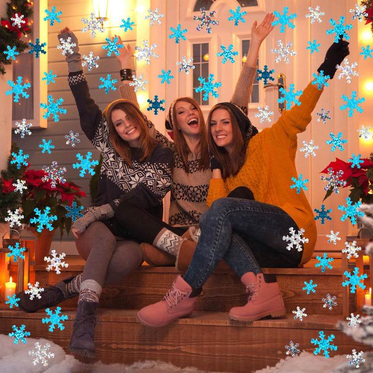 Winter Snowflake Confetti Party Decorations