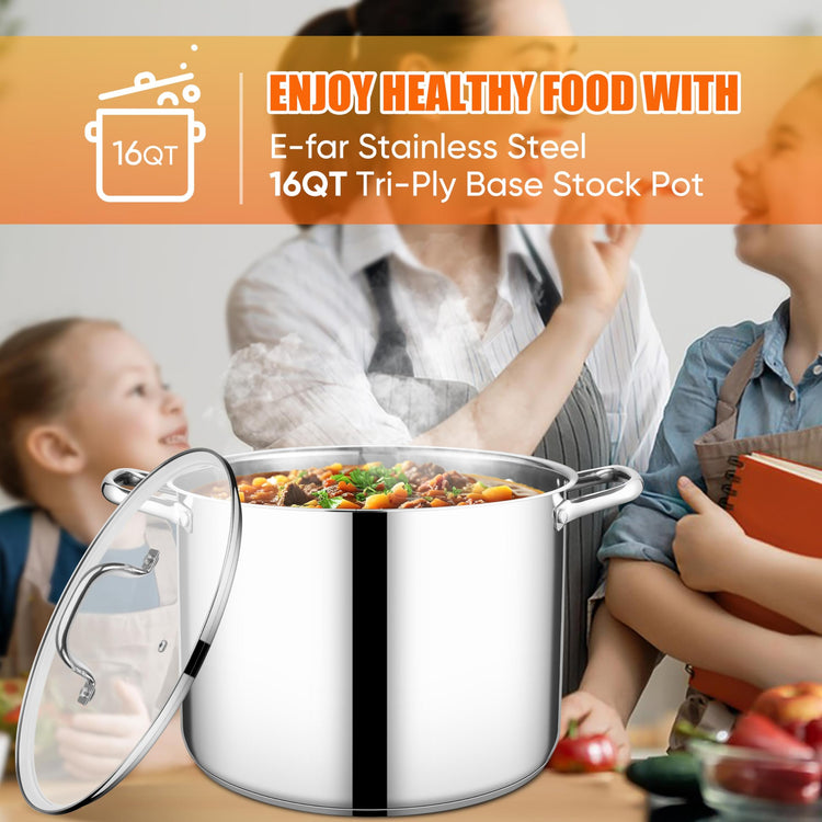 16 Quart Stainless Steel Pot