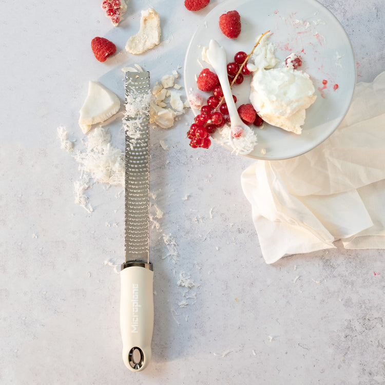 Zester Grater in Cashmere Beige for Citrus Fruits