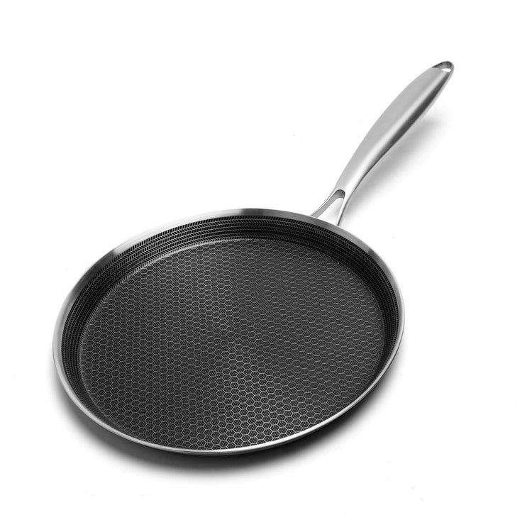 12 Inch Stainless Steel Crepe Pan