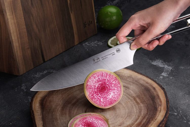 N1 Series 6 Piece German Steel Forged Knife Block Set