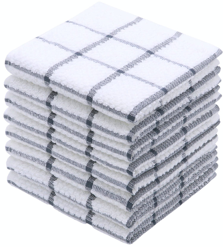 Cotton Dish Towels for Kitchen (8 Count)