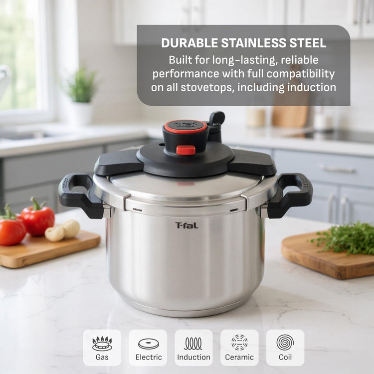 Clipso Stainless Steel Pressure Cooker