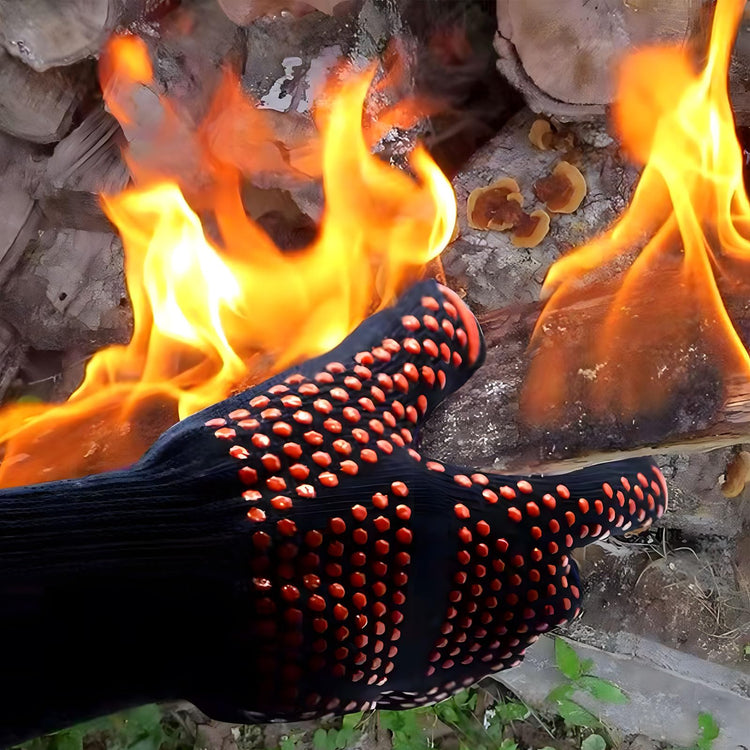 1 Pair Grill Oven Mitts (2 Count)