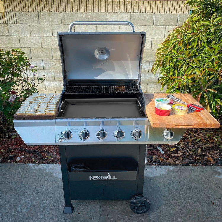 Full Size Griddle Inserts for Home Depot Nexgrill 4 and 5 Burner