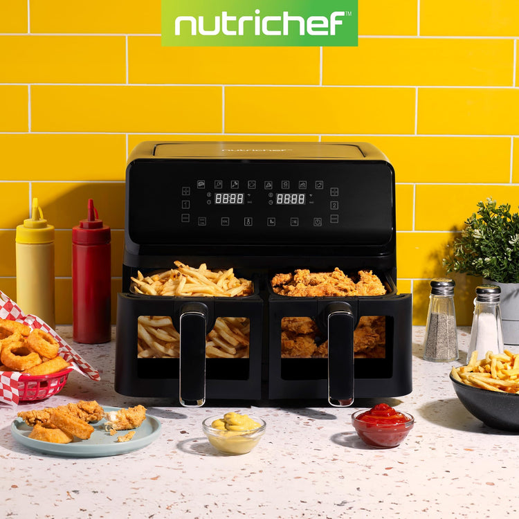 Double Basket Air Fryer 8.8 QT
