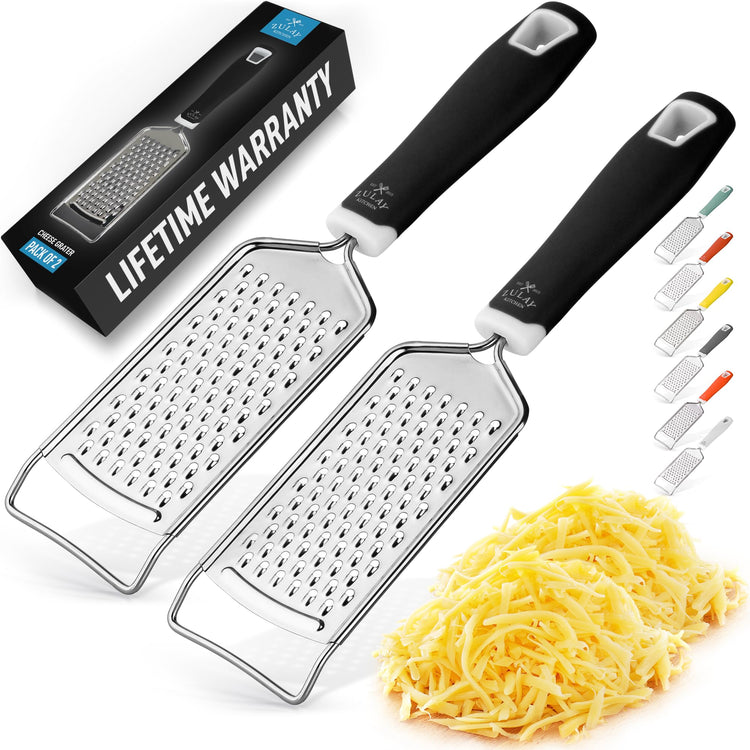 Professional Cheese Grater Stainless Steel (2 Count)