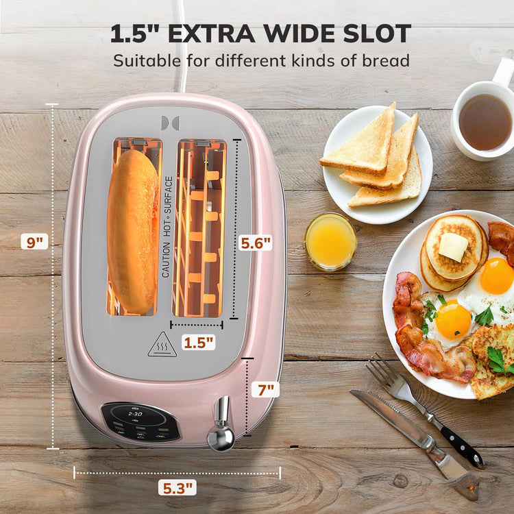 Smart Touch Screen Toaster 2 Slice