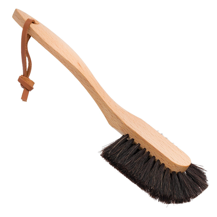 Dish Brush with Curved Handle