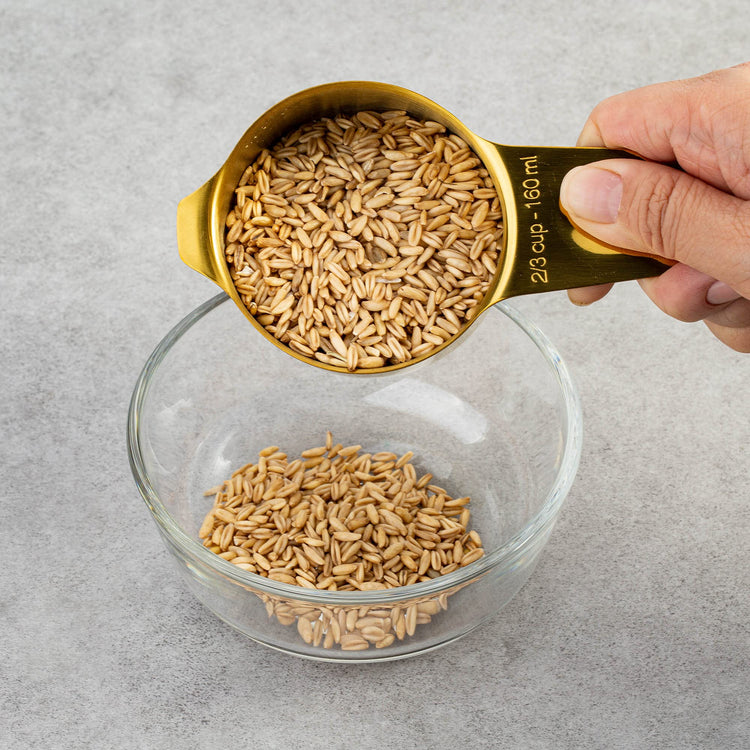 7-Piece 18/8 Stainless Steel Measuring Cups Set, Gold