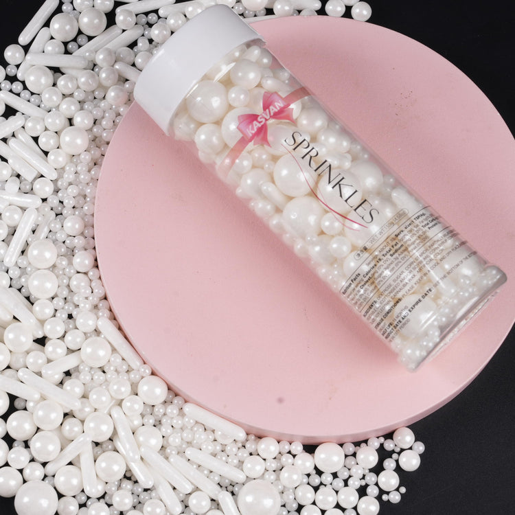 White Mix Sugar Sprinkles (4.16 Ounce)