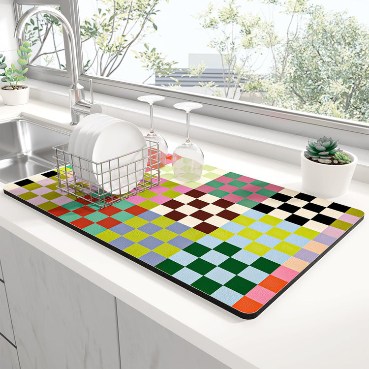 Dish Drying Mat for Kitchen Counter