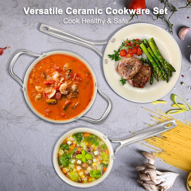 Pots and Pans Set 7 piece