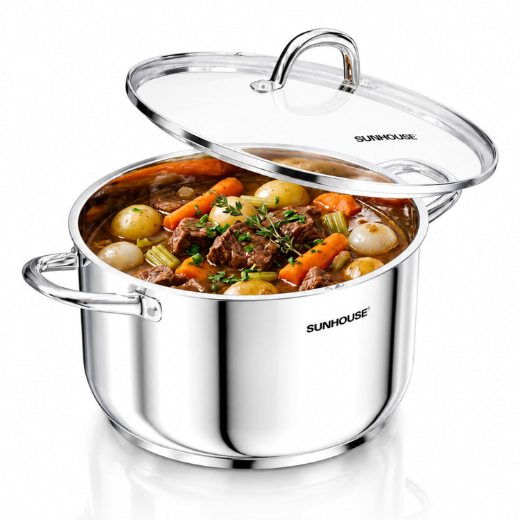 13 Quart Stock Pot with Lid