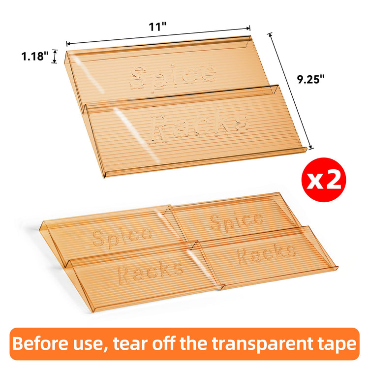Spice Drawer Organizer (2 Count)